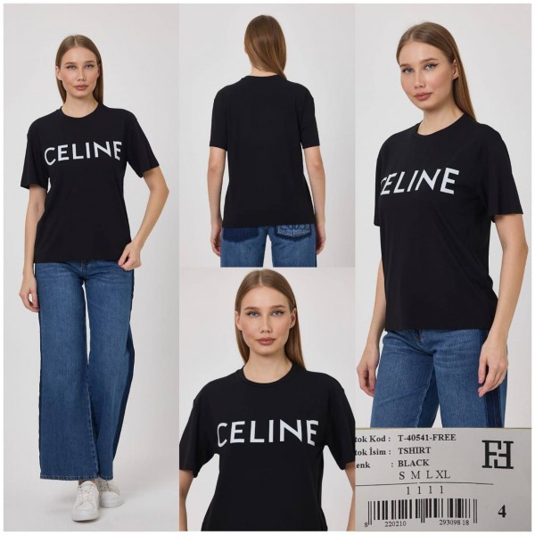 Женская Футболка Celine