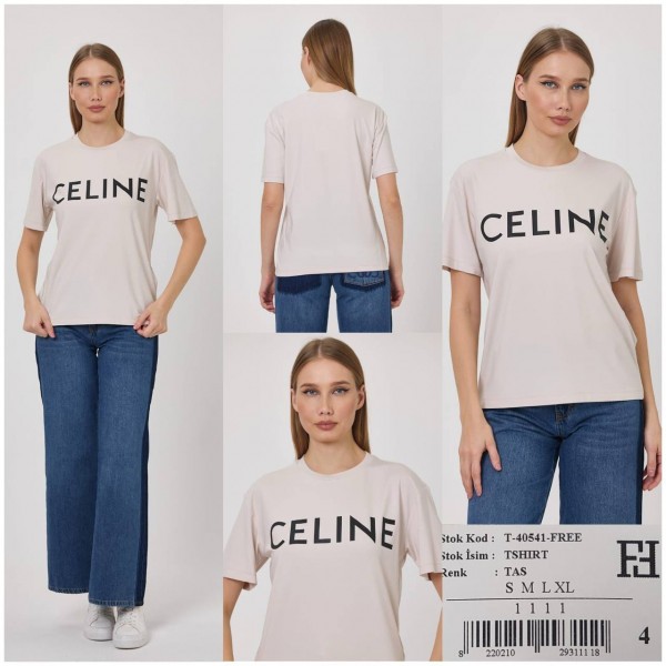 Женская Футболка Celine