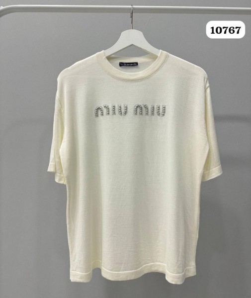 Женская Футболка Miu Miu