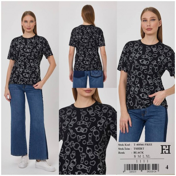 Женская Футболка Free Fashion