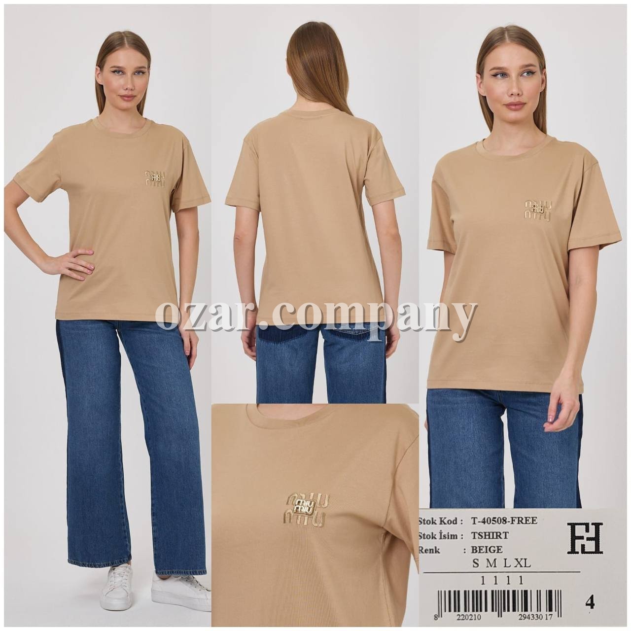 Женская Футболка Miu Miu