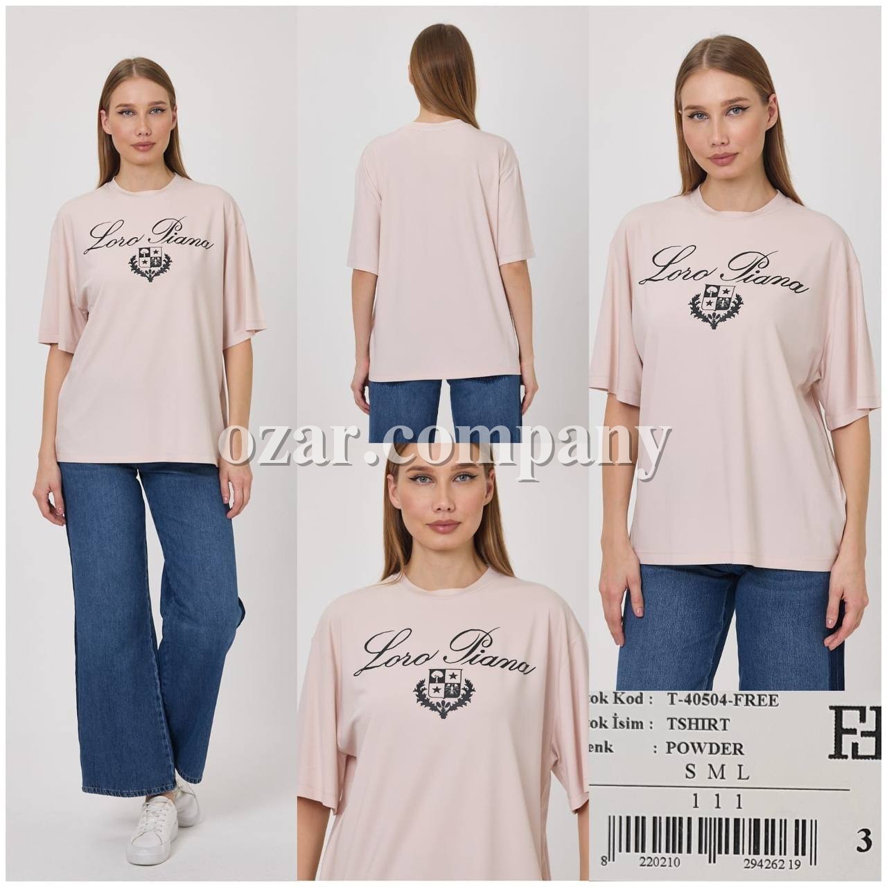 Женская Футболка Loro Piana