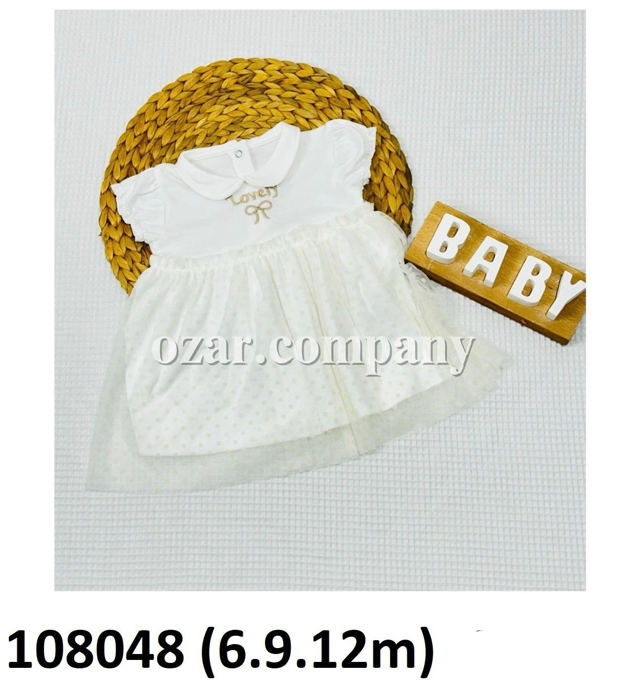 Платье Для Девочки Puan Baby (6-9-12мес.) 