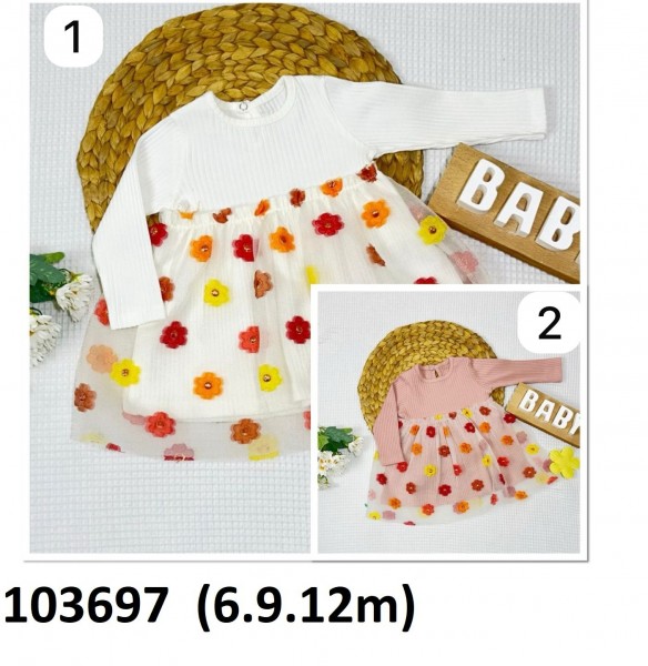 Платье Для Девочки Puan Baby (6-9-12мес.) 