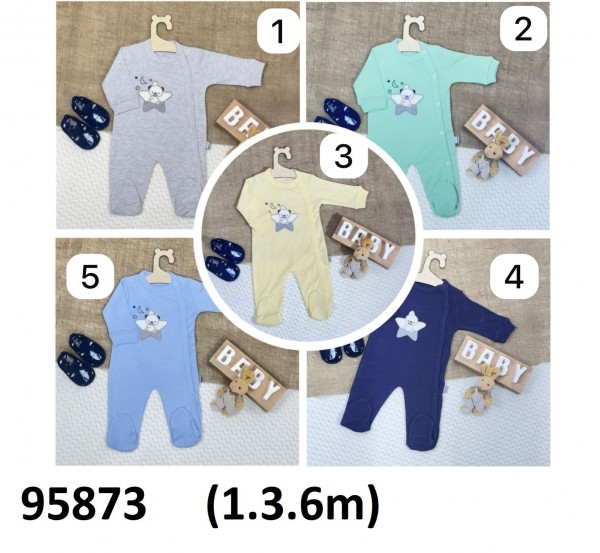 Человечек Для Мальчика Puan Baby (1-3-6мес.) 