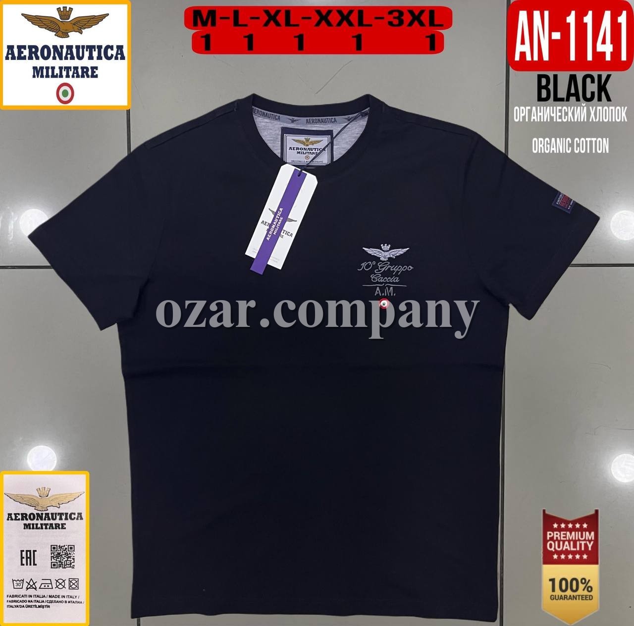 Мужская Футболка Aeronautica Militare