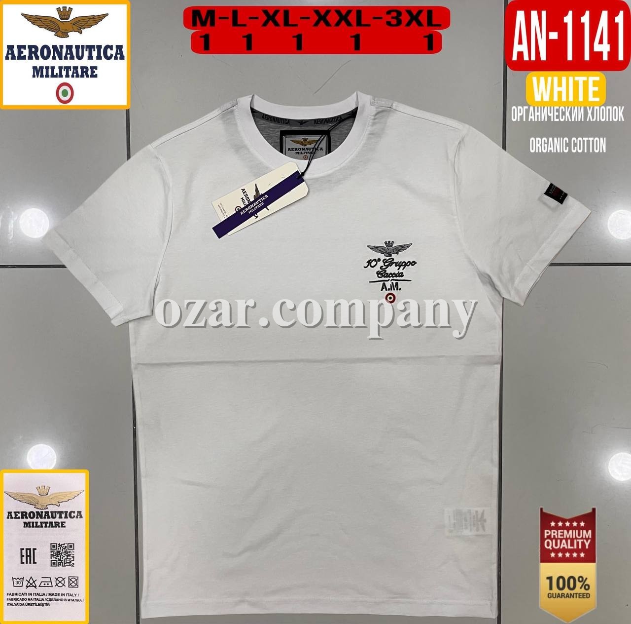 Мужская Футболка Aeronautica Militare