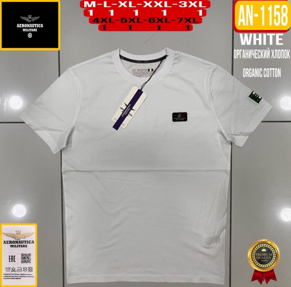 Мужская Футболка Aeronautica Militare (Большие размеры)