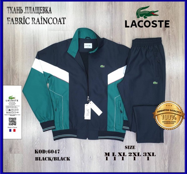 Мужской Спортивный Костюм Lacoste