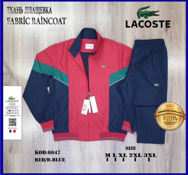 Мужской Спортивный Костюм Lacoste