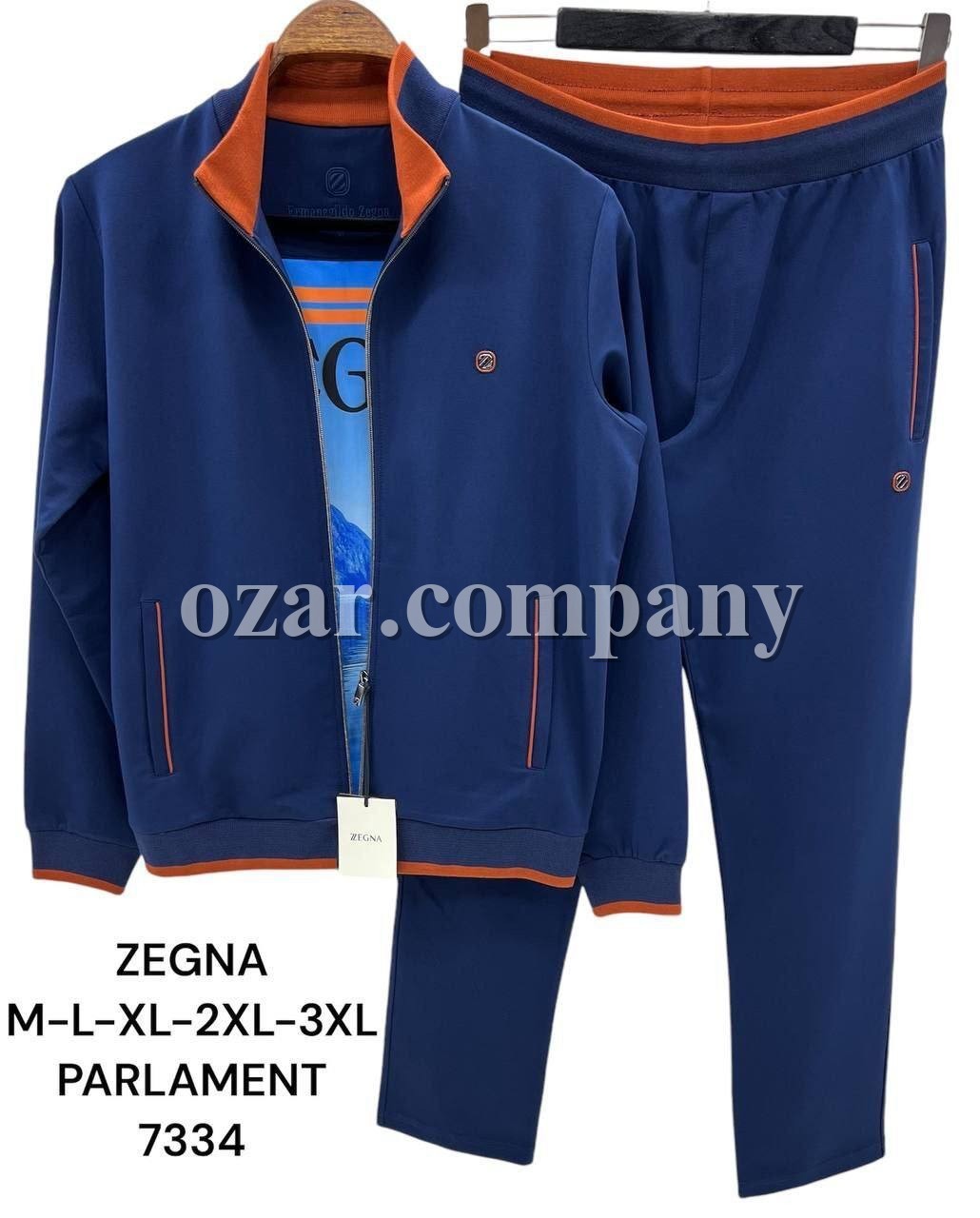 Мужской Спортивный Костюм Zegna