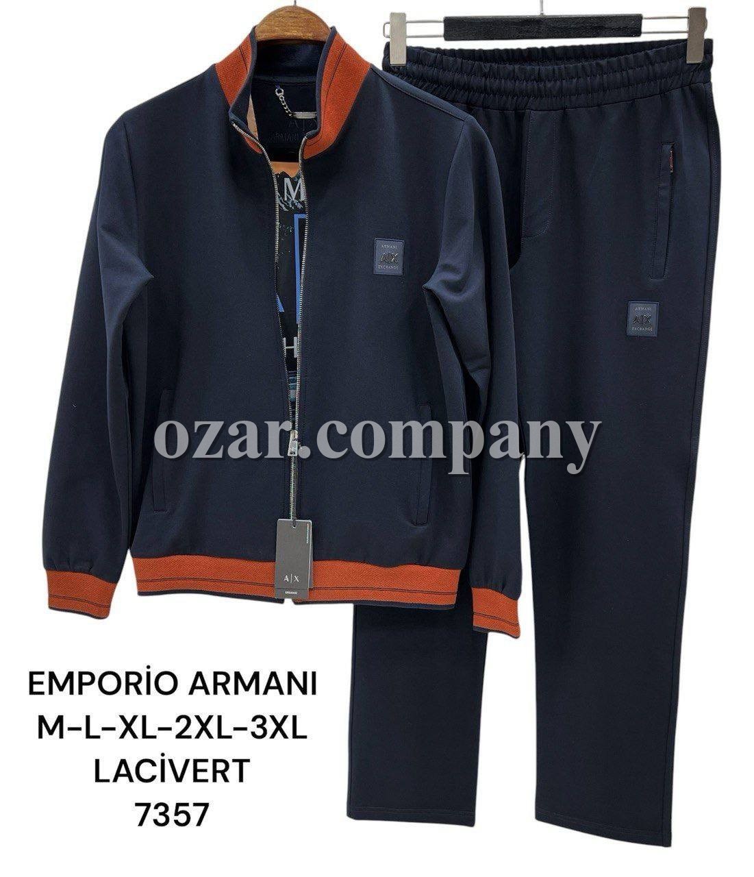 Мужской Спортивный Костюм Emporio Armani