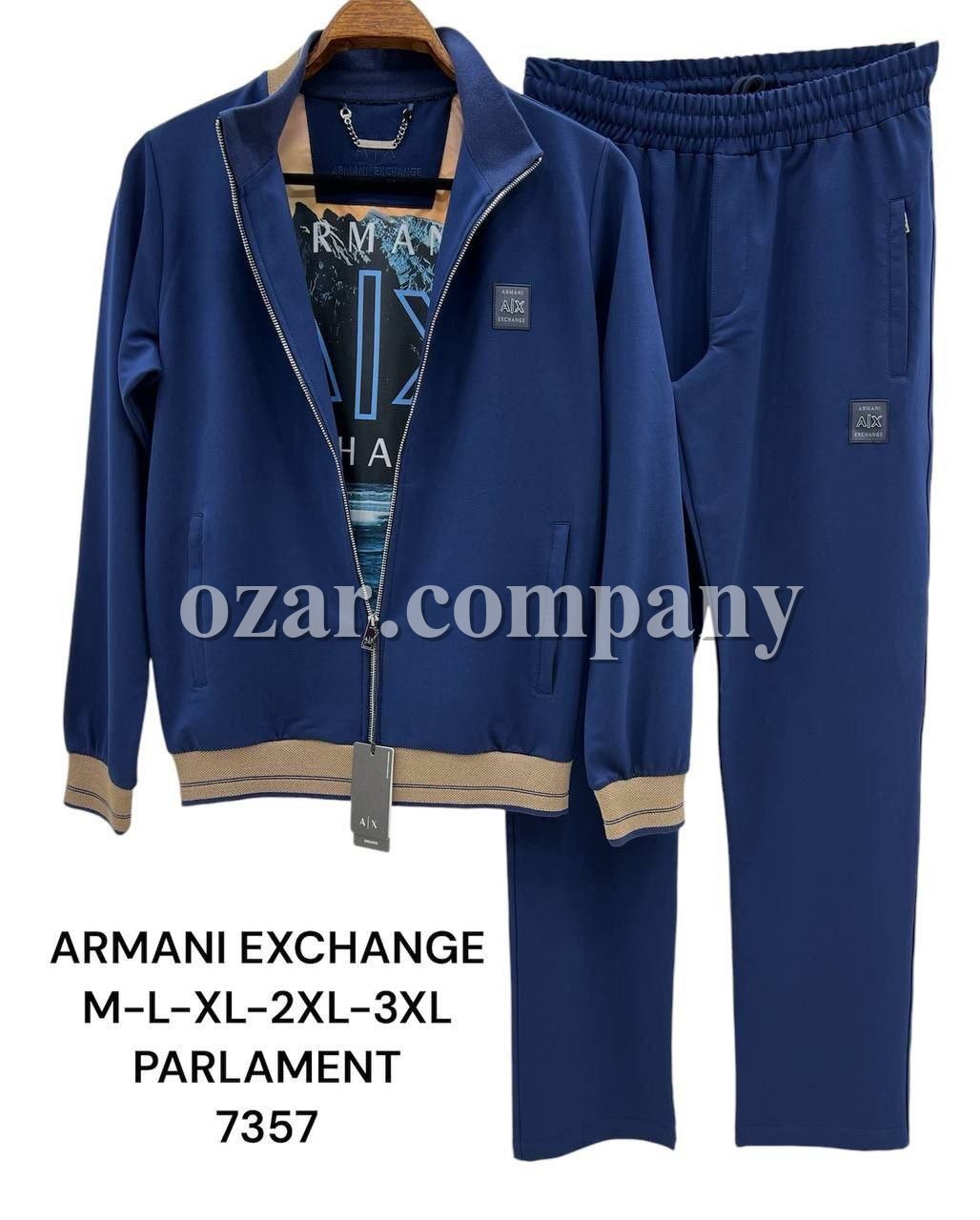 Мужской Спортивный Костюм Emporio Armani