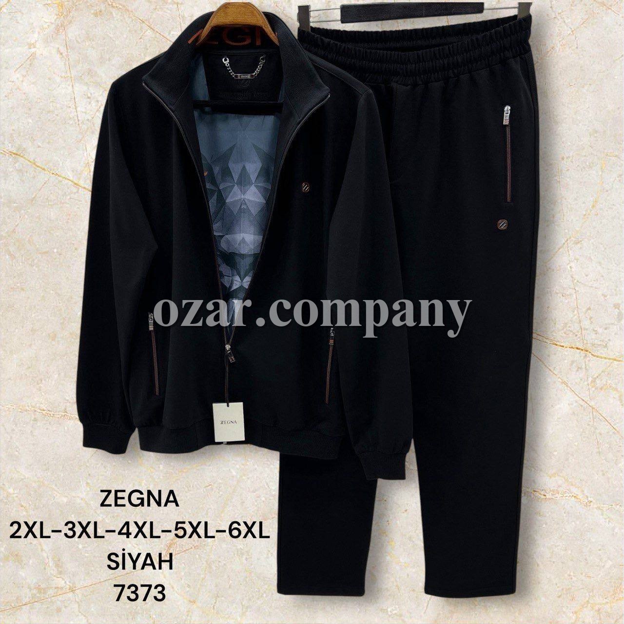 Мужской Спортивный Костюм Zegna (Большие размеры)