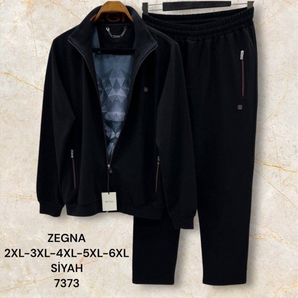 Мужской Спортивный Костюм Zegna (Большие размеры)