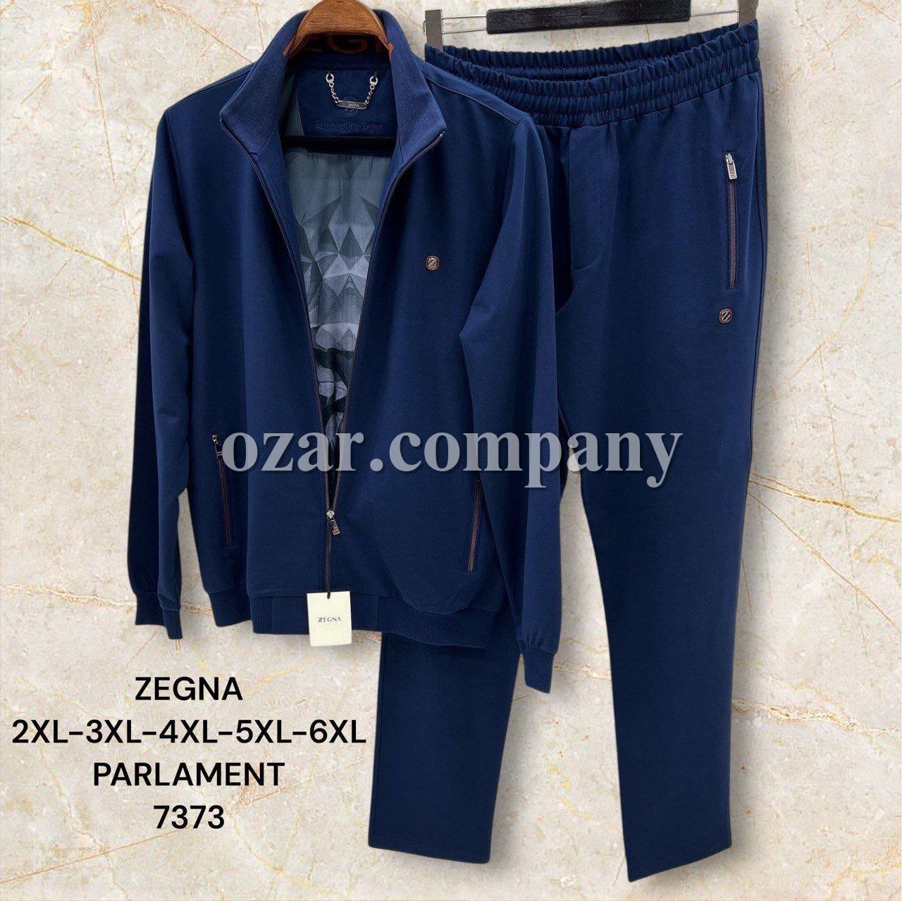 Мужской Спортивный Костюм Zegna (Большие размеры)