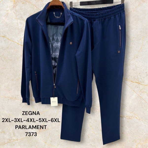Мужской Спортивный Костюм Zegna (Большие размеры)