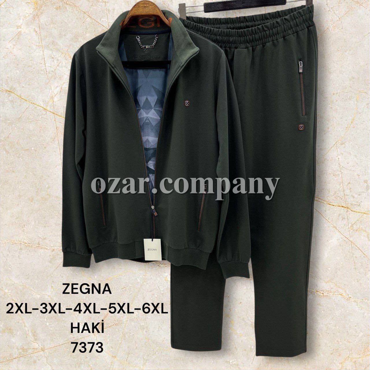 Мужской Спортивный Костюм Zegna (Большие размеры)