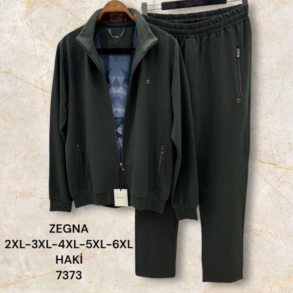 Мужской Спортивный Костюм Zegna (Большие размеры)