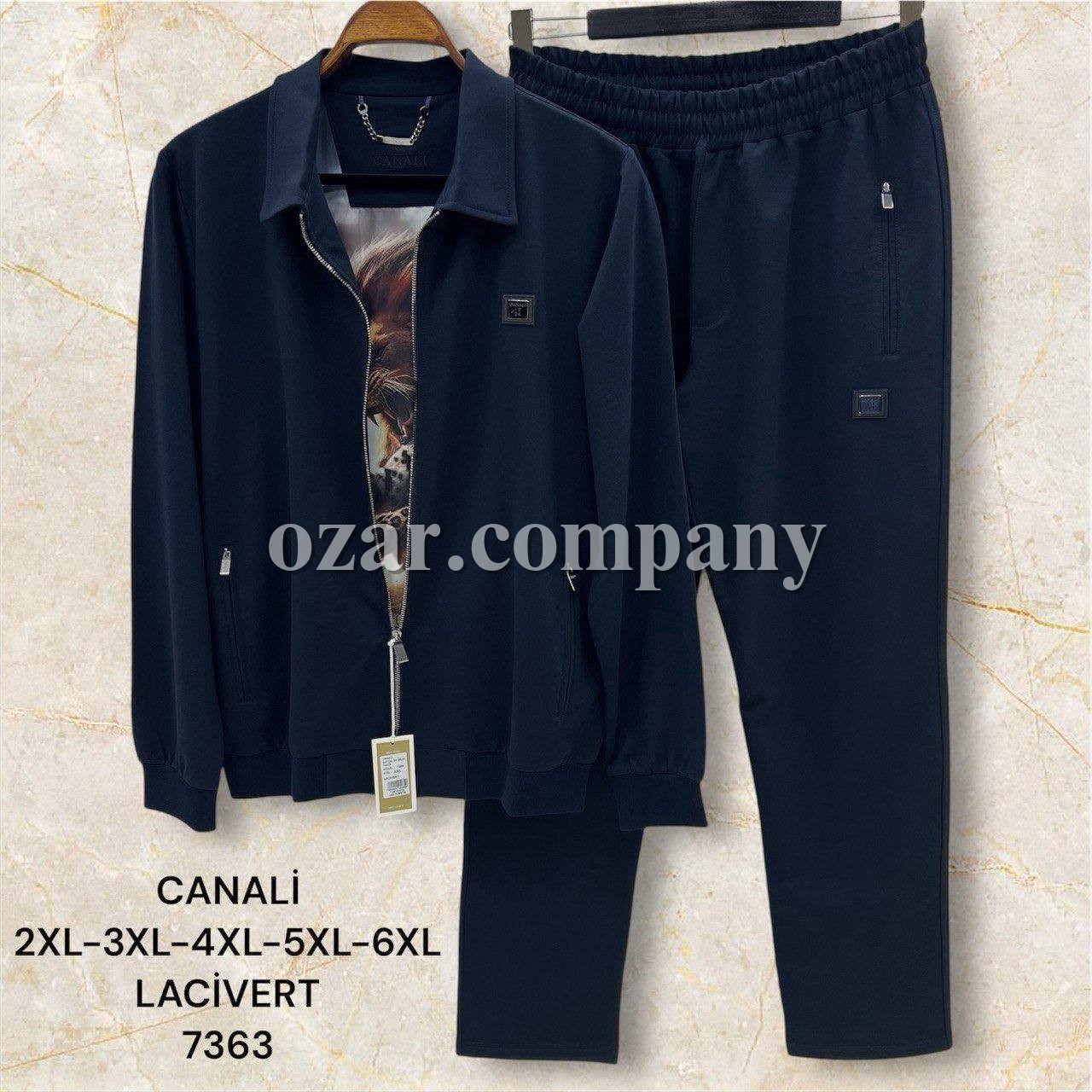 Мужской Спортивный Костюм Canali (Большие размеры)