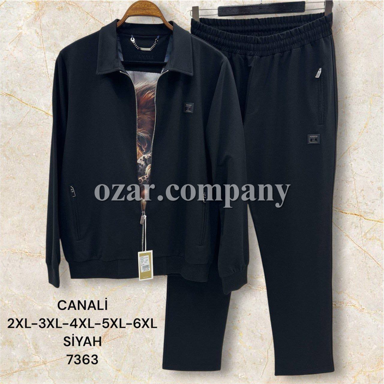 Мужской Спортивный Костюм Canali (Большие размеры)