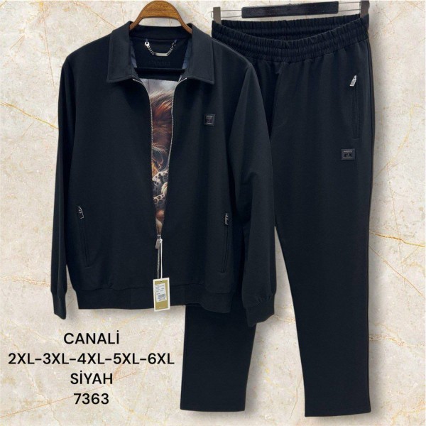 Мужской Спортивный Костюм Canali (Большие размеры)