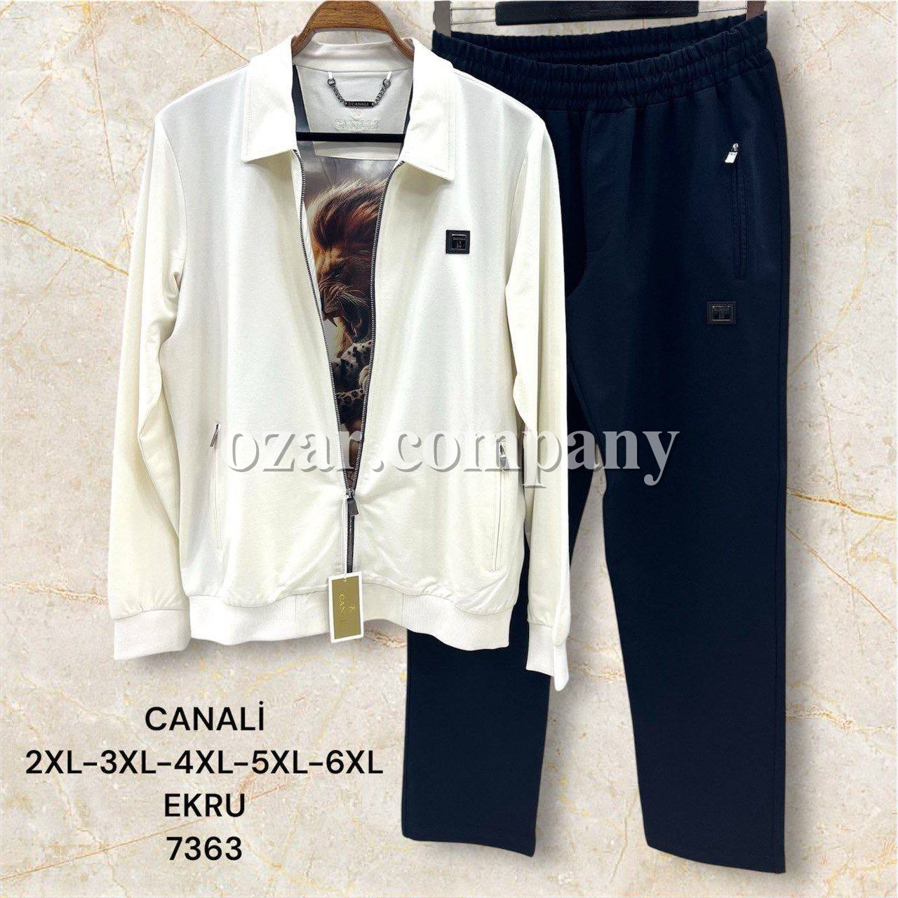 Мужской Спортивный Костюм Canali (Большие размеры)