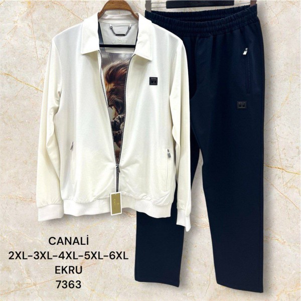 Мужской Спортивный Костюм Canali (Большие размеры)