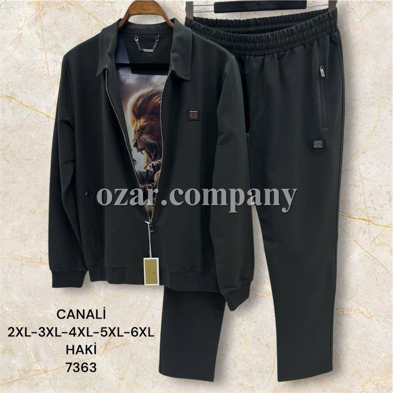 Мужской Спортивный Костюм Canali (Большие размеры)