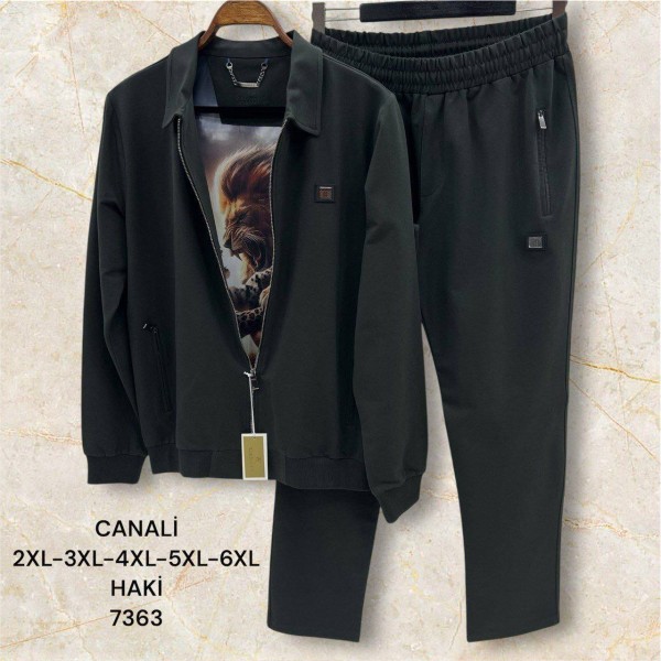 Мужской Спортивный Костюм Canali (Большие размеры)