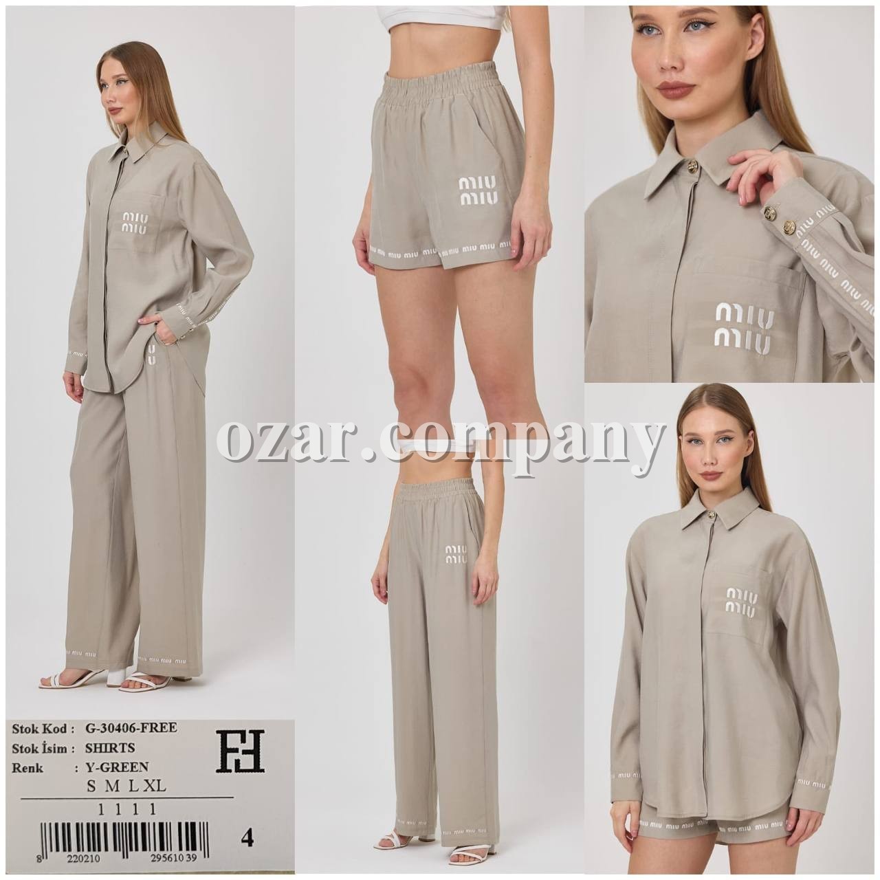 Женская Рубашка Miu Miu