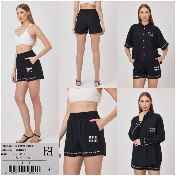 Женские Шорты Miu Miu
