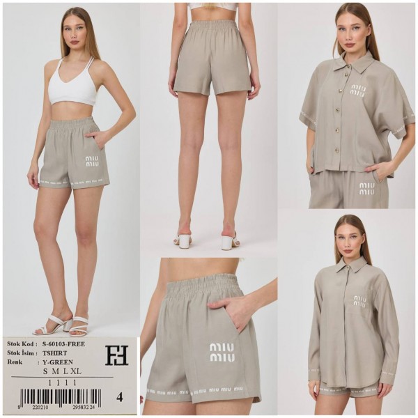 Женские Шорты Miu Miu