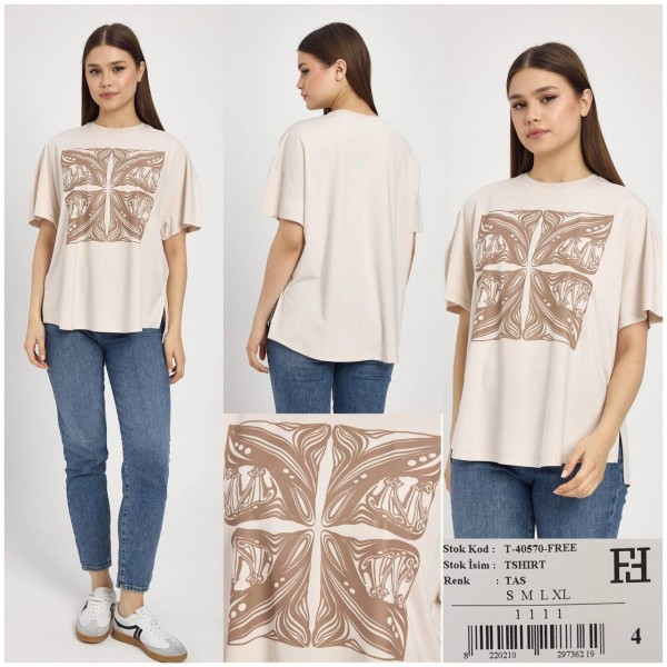 Женская Футболка Free Fashion