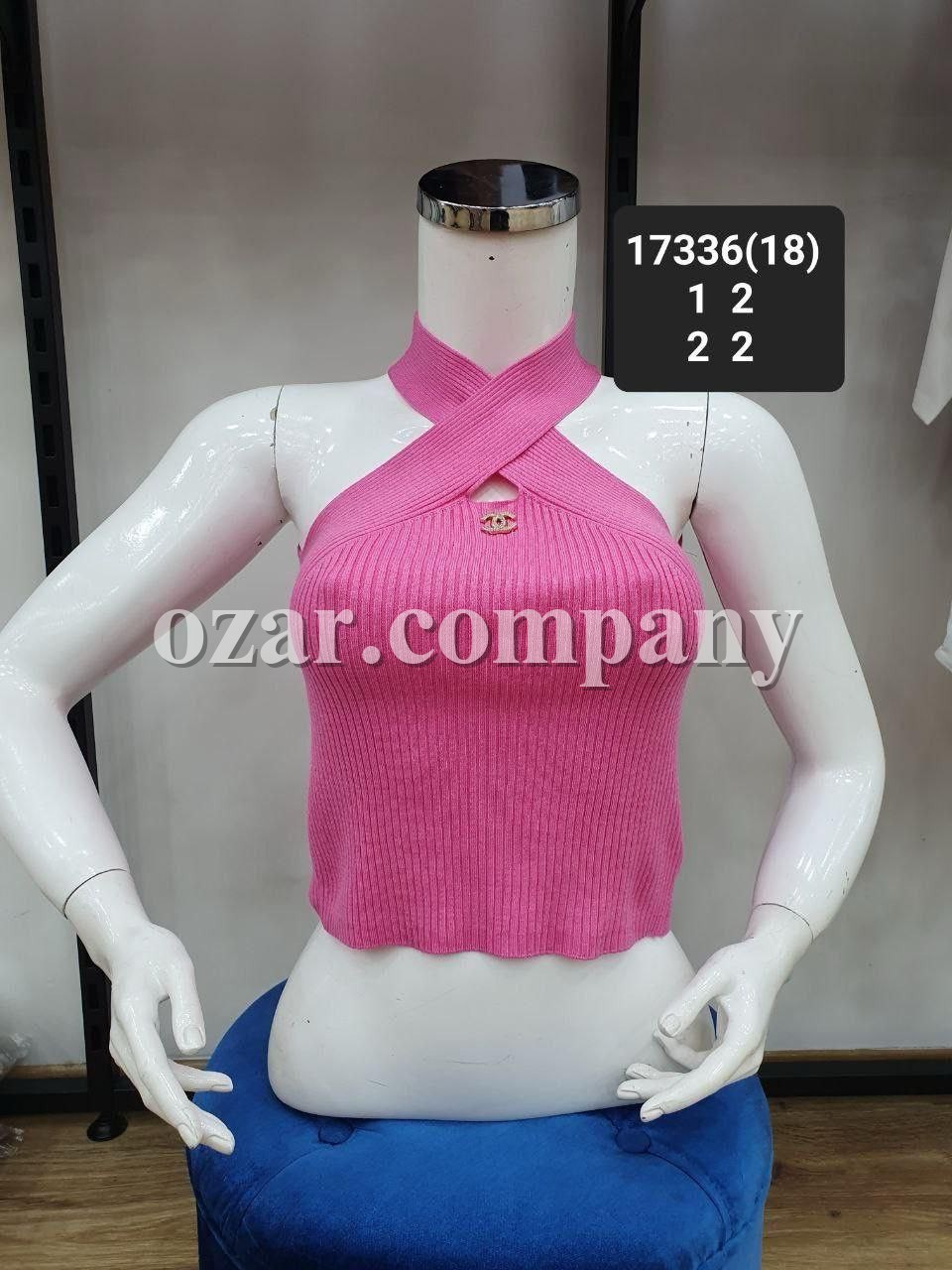 Женский Трикотажный Топ Free Fashion