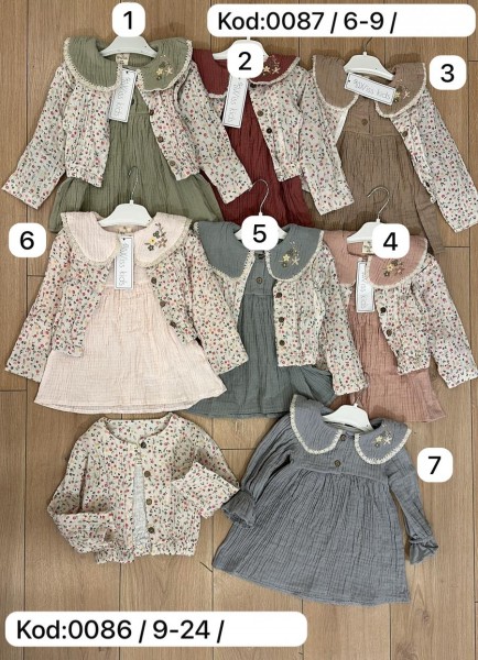 Платье Для Девочки Wiss Kids (9-12-18-24мес.) 