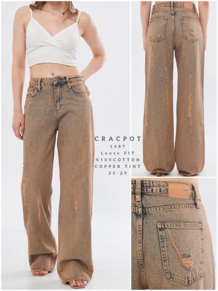 Женские Джинсы Cracpot