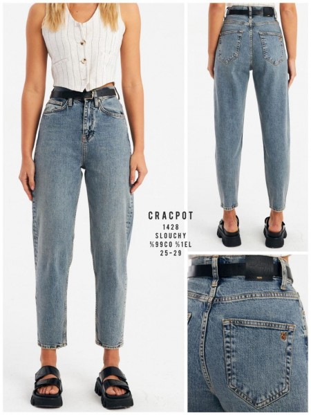 Женские Джинсы Cracpot