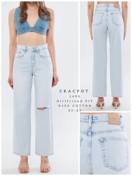 Женские Джинсы Cracpot