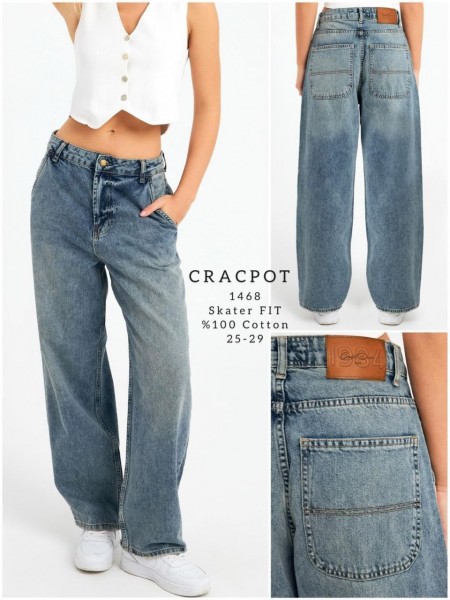Женские Джинсы Cracpot