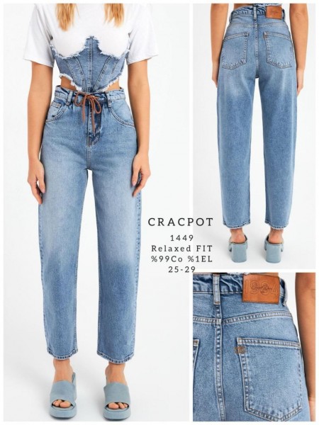 Женские Джинсы Cracpot