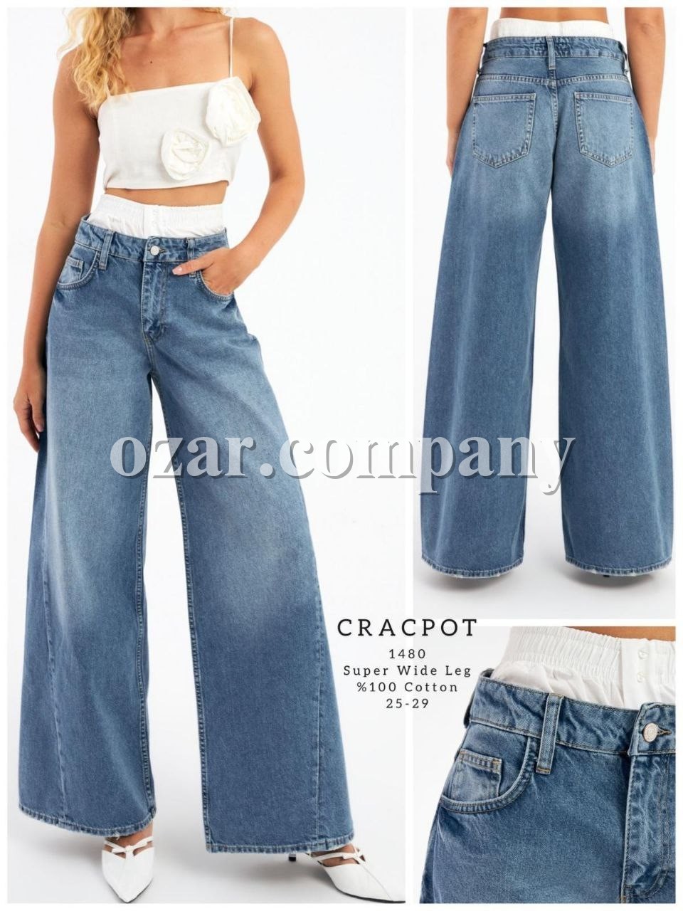 Женские Джинсы Cracpot