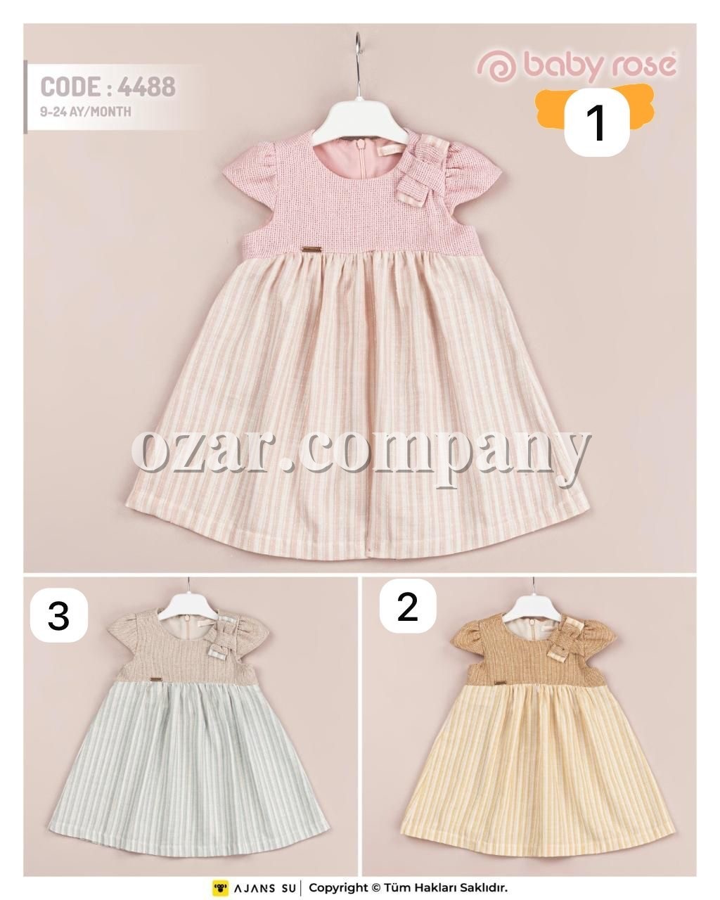 Платье Для Девочки Baby Rose (9-12-18-24мес.)