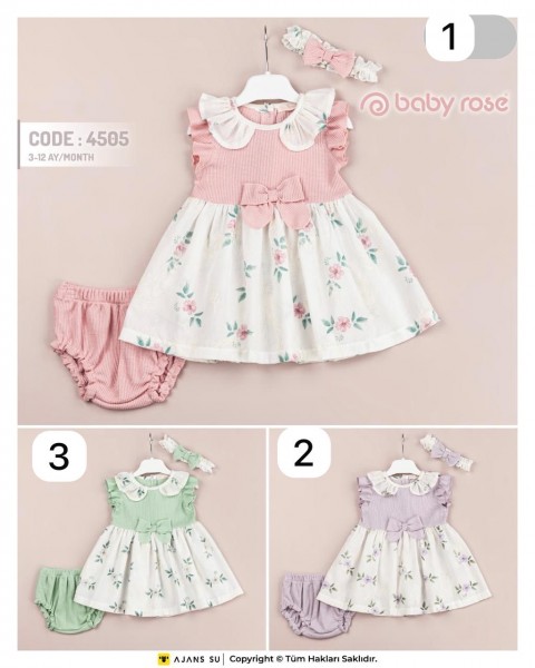 Платье Для Девочки Baby Rose (3-6-9-12мес)