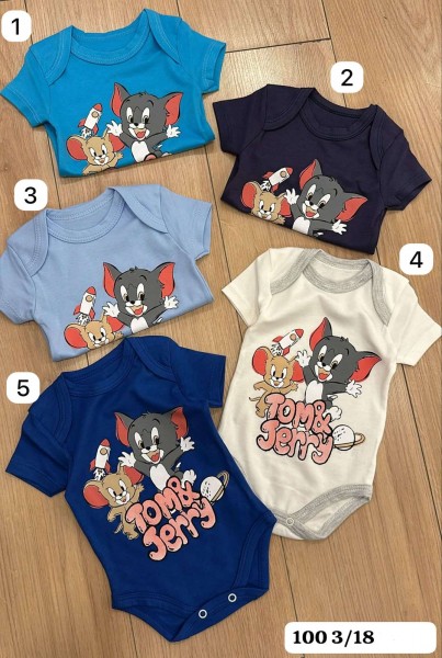 Бодик Для Мальчика Puan Baby (3-6/6-9/9-12/12-18мес.)