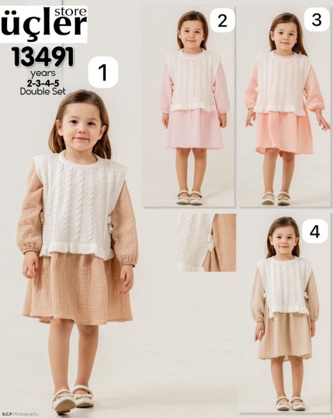 Платье Для Девочки Eray Kids (2-3-4-5лет)
