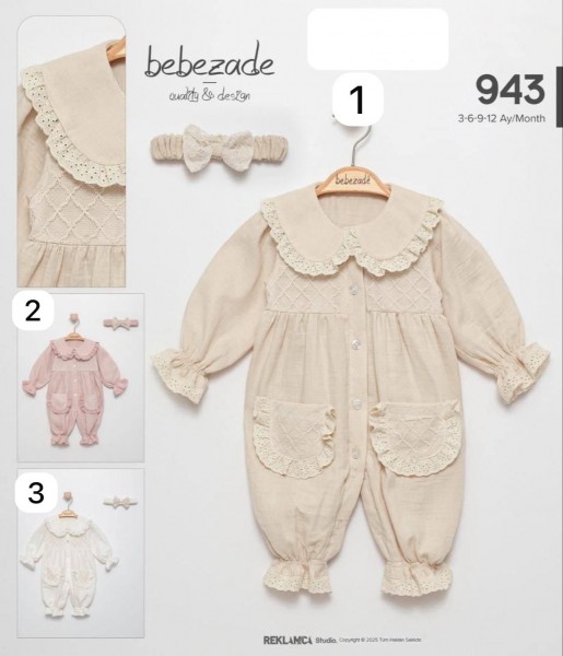 Человечек Для Девочки Bebezade (3-6-9-12мес.)
