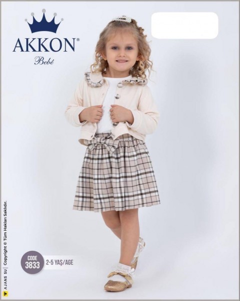 Костюм Тройка Для Девочки Akkon (2-3-4-5лет)