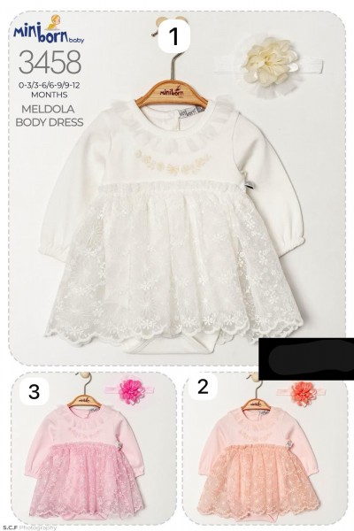 Платье Для Девочки Miniborn (0-3/3-6/6-9/9-12мес.)