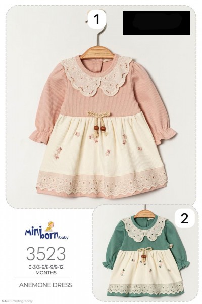 Платье Для Девочки Miniborn (0-3/3-6/6-9/9-12мес.)